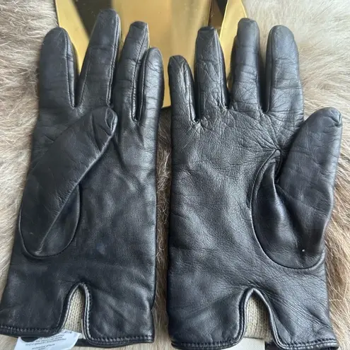 Tory Burch  Leather Gloves EUC