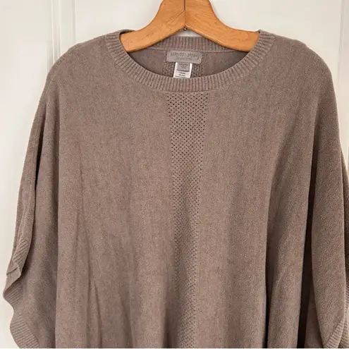 Barefoot Dreams Cozy Chic Hi Lo Poncho with Side Tie