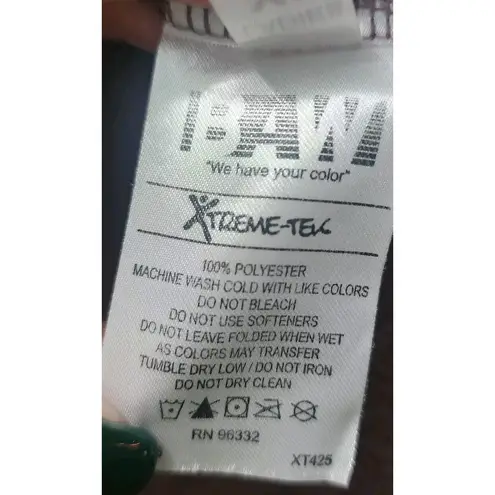 Baw Pullover Half Zip Long Sleeve Athletic Top Running Shirt Purple Size XL