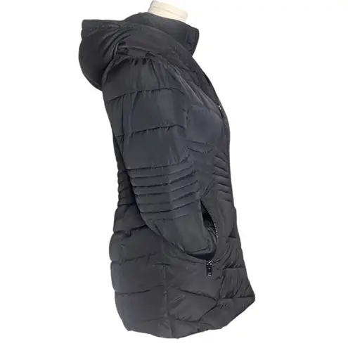 Diesel Women's S Black Long
Chevron Quilted Hooded Puffer Coat
Jacket
