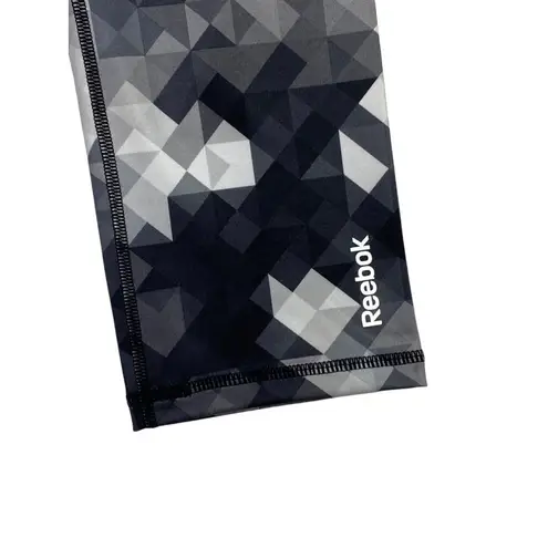 Reebok Women's  Geometric Cropped 3/4 Legging Capris - Size Small‎