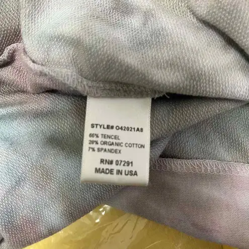 Johnny Was CALME Full Zip Sweatshirt Tie Dye Side Stripe Sz Medium