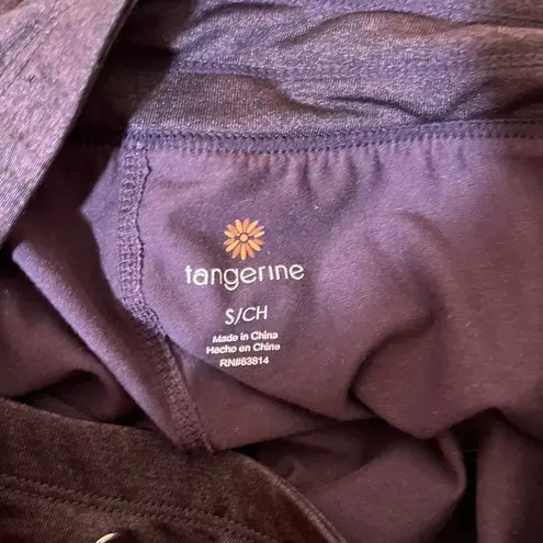 Tangerine Womens Athletic Skort S Dark Purple Drawstring Waist