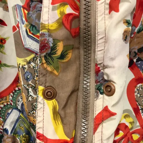 Vintage Details Sportswear Womens Silk w/pockets Zip Up Bomber Jacket S Flawed