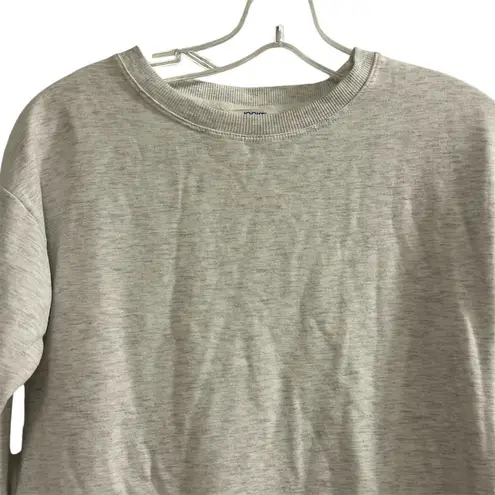 Jockey Women's Crewneck Sweatshirt Gray XS Long Sleeve Soft Fabric