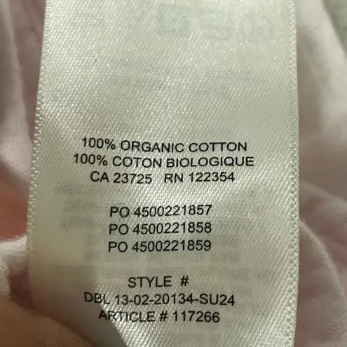 Aritizia Little Moon sail shirt Pale Light Pink Gauze Lightweight Size XXS comfy