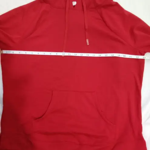 Athletic Works Athletic large red pullover hooded sweatshirt