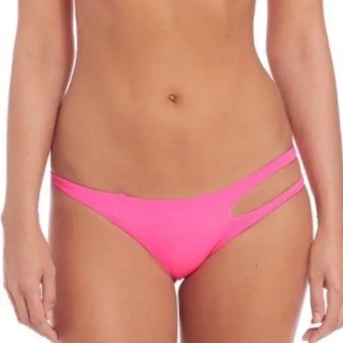 L'Agent by Agent Provocateur Agata Bikini Bottom in Hot Pink