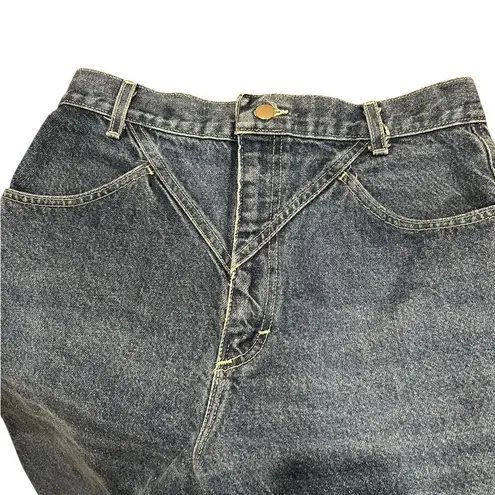 Vintage Ozark Cowgirl Western High Waist Medium Wash Jeans Sz 11 Made in U.S.A. Blue