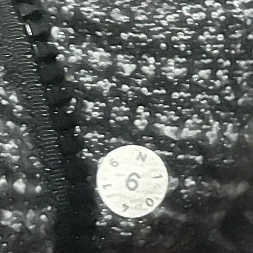 Lululemon Define Jacket Women's Size 6 Luon Black Heathered Variegated Knit