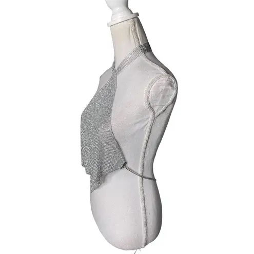 8 Other Reasons Chain Top Silver Womens Size OS