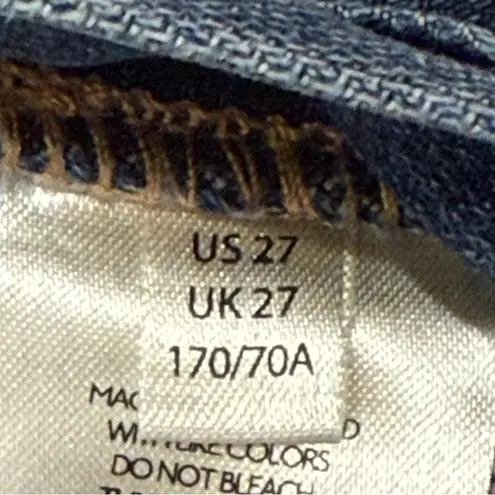 Pilcro Anthropologie Slouchy Denim Overalls Shortalls Size 27 Boho Chic Country