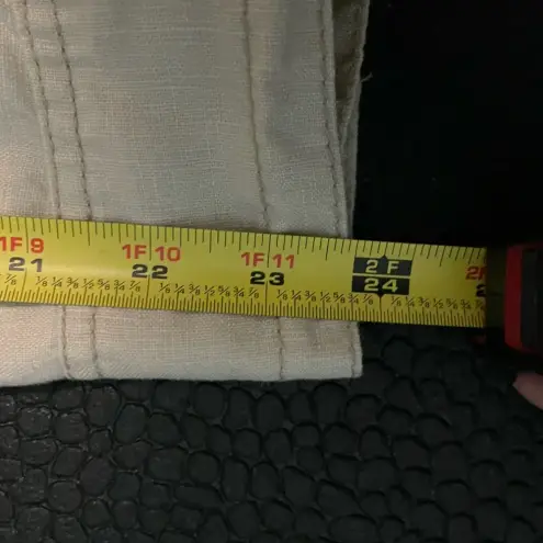 Eddie Bauer  100% linen vintage utility military‎ jacket