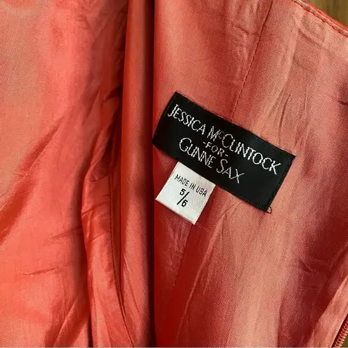 Gunne Sax Dresses | Jessica McClintock Red Long Dress