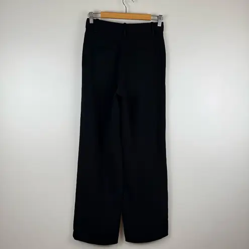 Wilfred The Effortless Pant High-waisted wide leg Women's Size 4 aritzia black