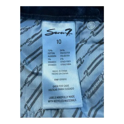 Seven7 Weekend Cuffed Denim Shorts Women’s Size 10 – Dark Wash NWT