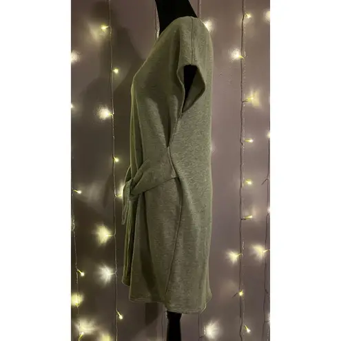 Athleta Grey Sweatshirt Dress