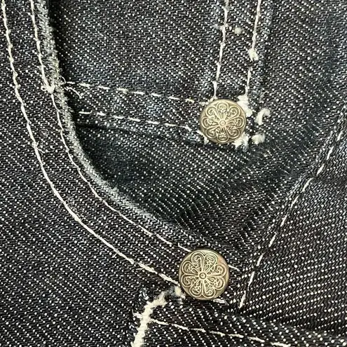 Christopher & Banks Christopher Banks Dark Wash Straight Leg Jeans