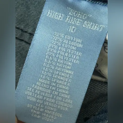 Hydraulic Soho High Rise Denim Skirt Vintage Southwestern Y2K size 10