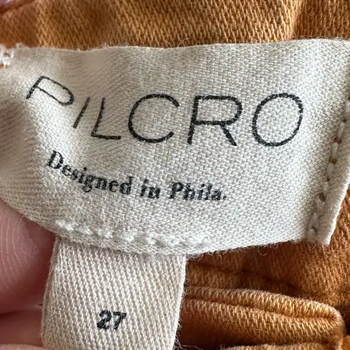 Pilcro Button-Front Barrel Pants size 27
