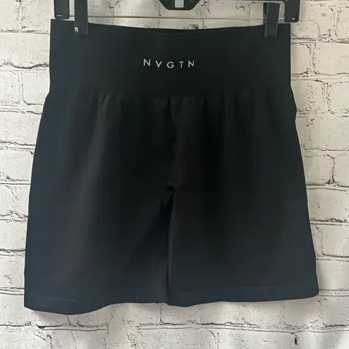 NVGTN  Black Biker Shorts Size Large