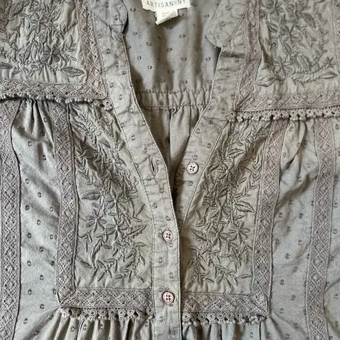 Artisan NY boho Long Sleeve Dress sz xxs