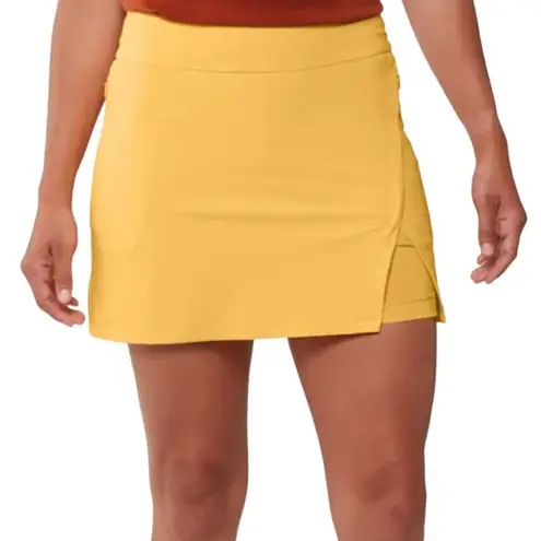 Alder Get Dirty Skort in Banana Yellow, Size 3XL Yellow
