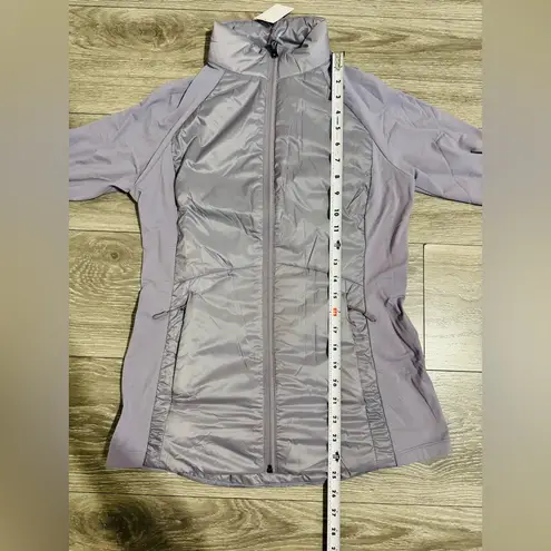 32 Degrees Heat 32 Degrees Cool Women's Lavender Windbreaker Zippered Stretchy Jacket Size S