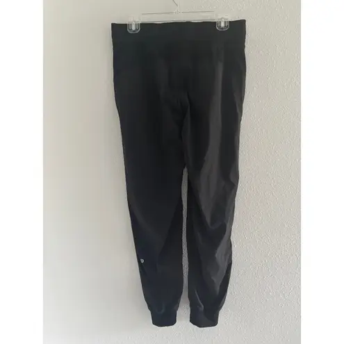 Lululemon  Dance Studio Joggers Pants Womens 8 Black Full Length Athletic Gym