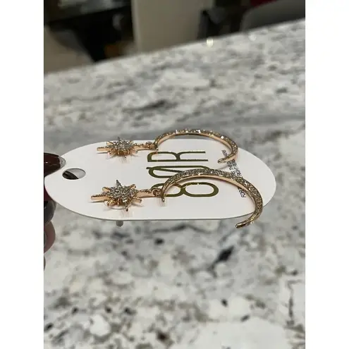 8 Other Reasons Moon And Star Earrings Gold Womens Size OS