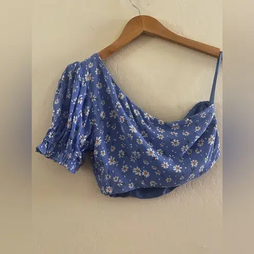 Seven Wonder Blouse sz S Blue