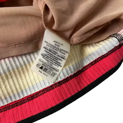 Plenty By Tracy Reese Multicolor Color Block Bodycon Dress Women Petite XS 43-13