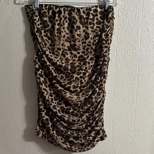 Zenobia Ruched Strapless Top