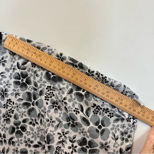 Blair Vintage Improved Living Blue/White Floral Romper Size Large