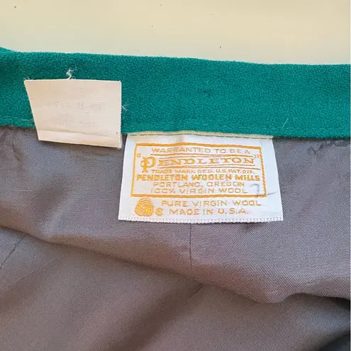 Pendleton Elegant Teal Skirt