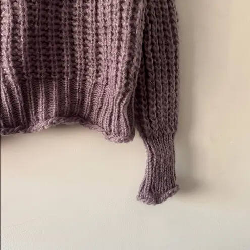 Wooden Ships NWT Wooden Ship Tara Rails Turtleneck Knit Sweater in Purple Haze Size XS