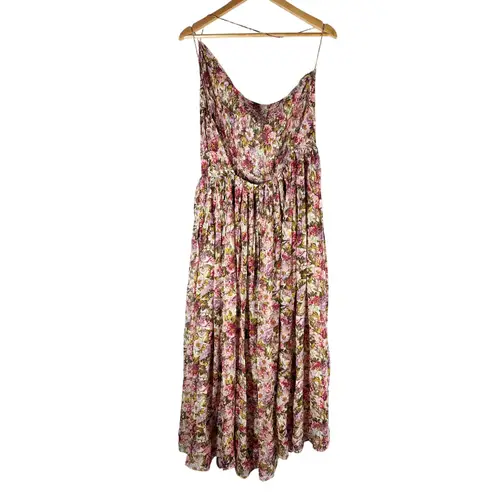 Doen Felicity Silk Floral Midi