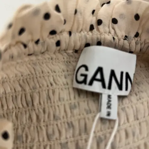 Ganni NEW NWT $145 Size US 8 FR 40 Womens Elm Geor