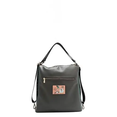 Nicole Lee USA Multifunction Adjustable Strap Eco-Leather Backpack