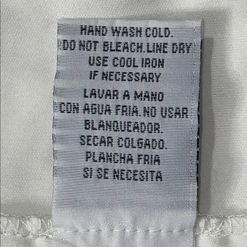 R & K Blue Sheath Dress 3/4 Sleeve Crew Neck Size 4