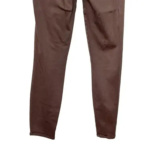 L'Agence Margot High Rise Skinny Jeans In Pine Bark Brown Cropped Womens Size 25