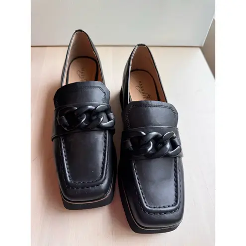 Nakedfeet PRIVY in BLACK Platform Loafers size 8