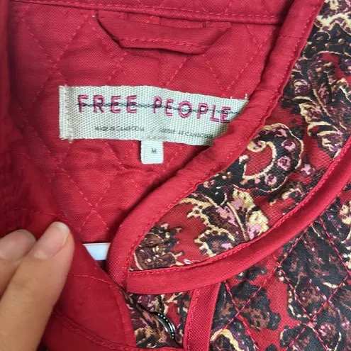 Free People  Zoey Quilted Jacket