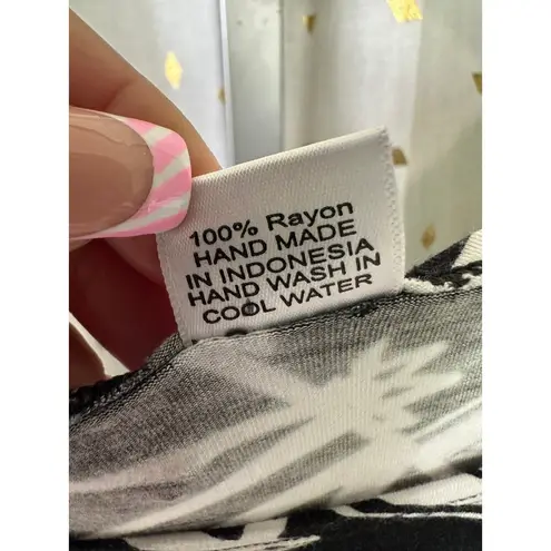 Missing Polynesia Women's Hawaiian Tribal Stretch Mermaid Style Mini Dress S/M White Size M