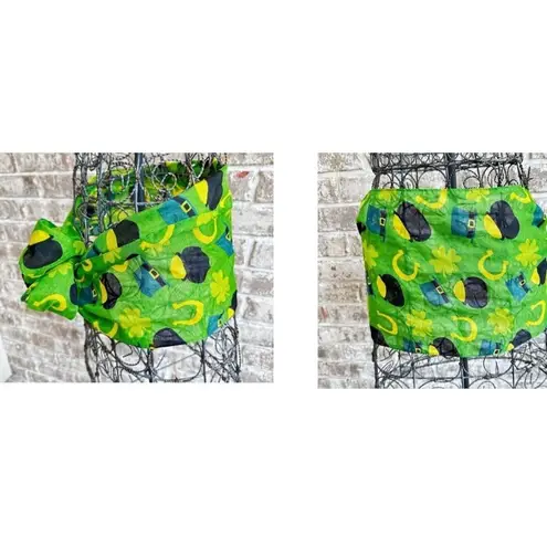 Retro Infinity St Patrick's Scarf Pot of Gold Parade Irish Party 34 L x … Green