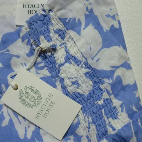 NWT Tuckernuck Hyacinth House Lupine Midi in Blue & White Floral Tank Dress S