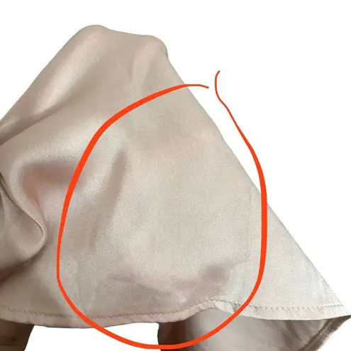 Yumi Kim NWT Rush Hour Wrap Maxi Dress Women’s Size Small Cameo Satin Gown