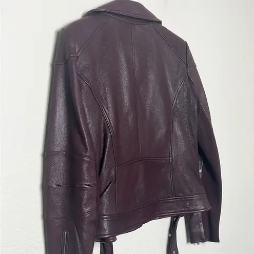 BCBGMaxAzriaLeather Motto Jacket