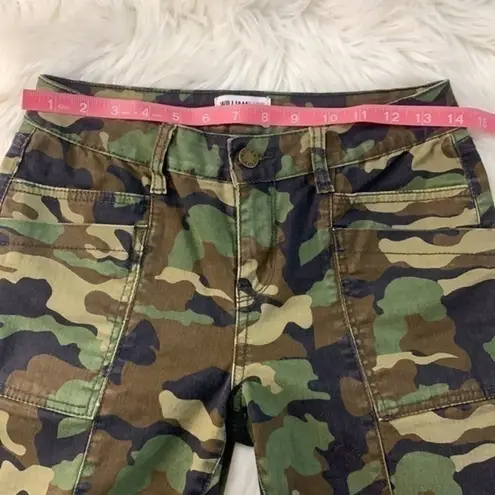 William Rast slim skinny camouflage utility jeans