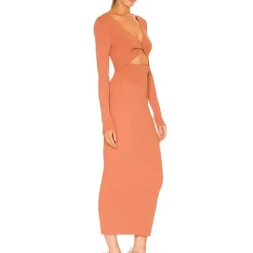 A.L.C. Madison Twist Cut Out Maxi dress